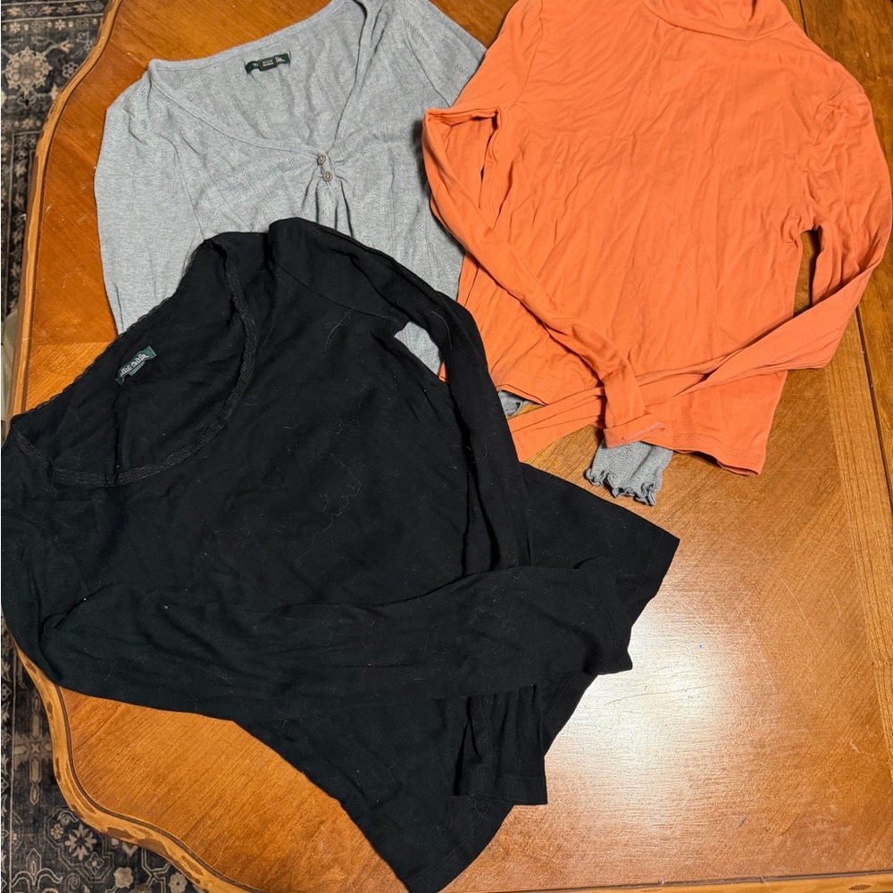 Wild Fable (3) Long Sleeve Tops S